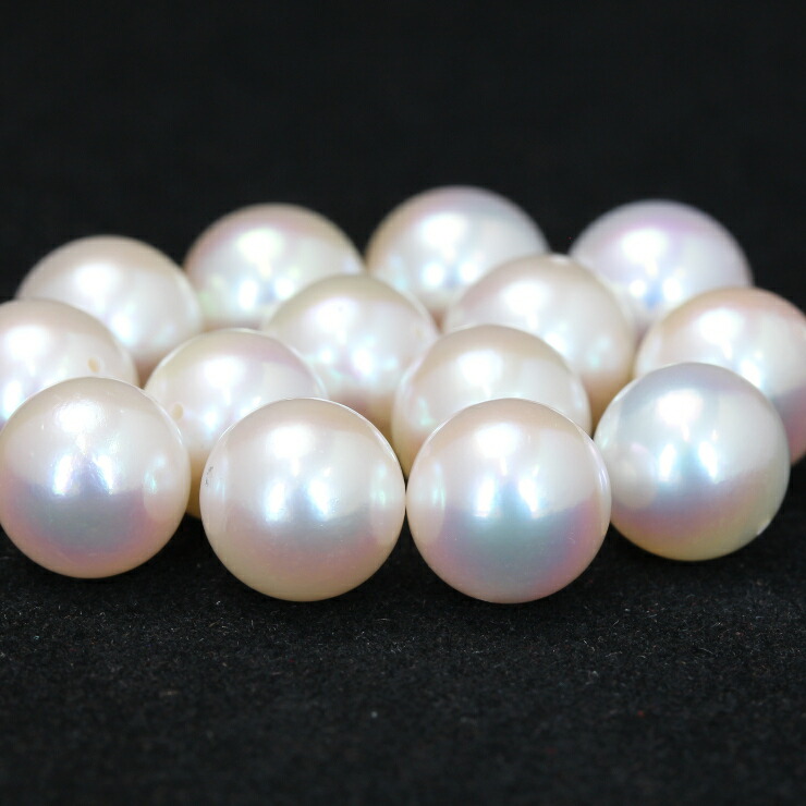 【1粒売り ビーズ】アコヤ真珠 8mm かに座 運気 健康 6月 素材 パーツ 癒し 天然石 粒売り ホワイト 星座石 誕生石 パワーストーン バラ売り 丸玉 粒