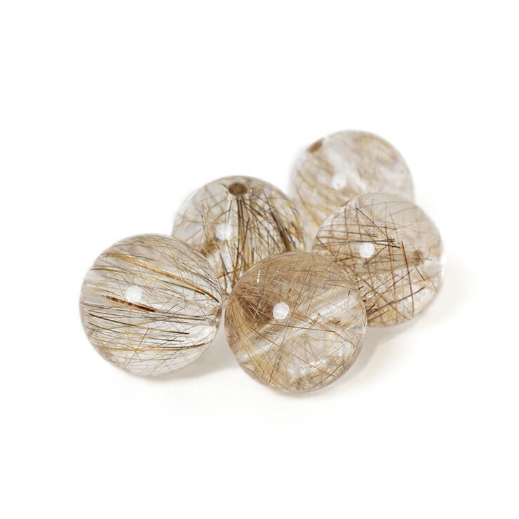 楽天市場】【1粒売り ビーズ】ゴールドルチルクォーツ SAランク