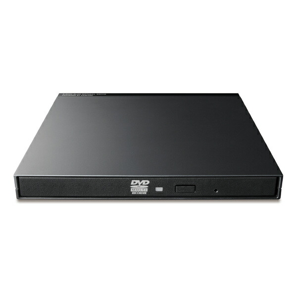 DVDドライブ USB2.0 薄型 ブラック
