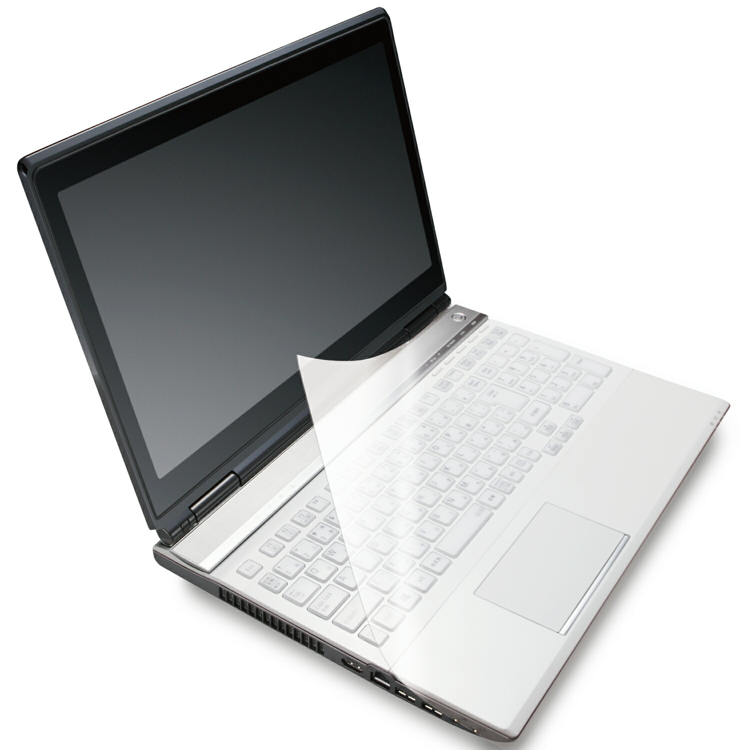 【即納】エレコム キーボードカバー 大型ノートPC用(15.4W~16.4W) PKU-FREE4 [PKU-FREE4]|| ノートパソコン ELECOM画像