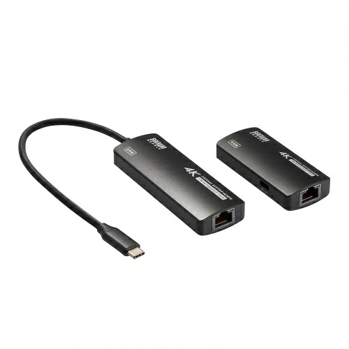 【即納】サンワサプライ USB Type C-HDMI取り替えっこエクステンダー(4K相応う）