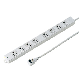【即納】サンワサプライ 工事物件タップ TAP-KE8L-5｜パソ電通信　【店】
