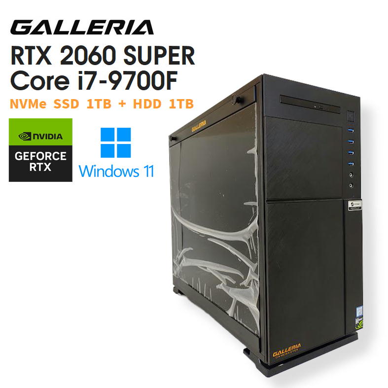 楽天市場】【中古自作ゲーミングPC】新品ケース / GeForce GTX 1660 