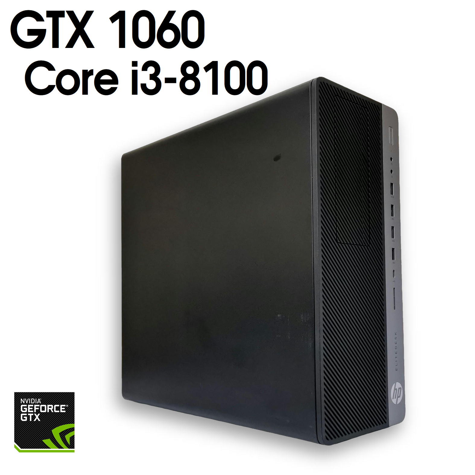 【中古ゲーミングPC】hp Elite Desk 800 G4 TWR / GeForce GTX 1060 / Core i3-8100 / 16GB / NVMe SSD 512GB / Windows11 29,237円