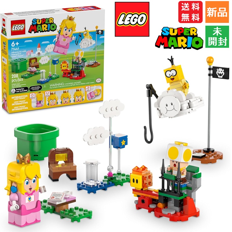 楽天市場】レゴ(LEGO) スーパーマリオ ピーチとぼうけん！ 71441