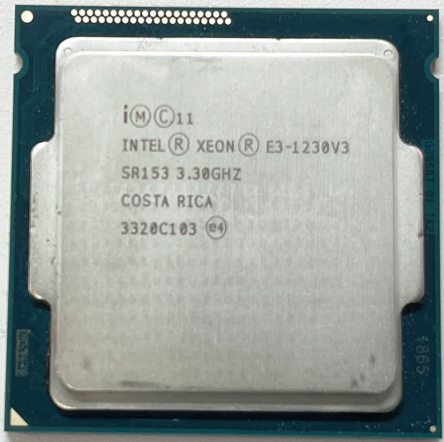 楽天市場】中古 PCパーツ □ CPU □ Intel XEON E3-1226 v3 □ 第4世代