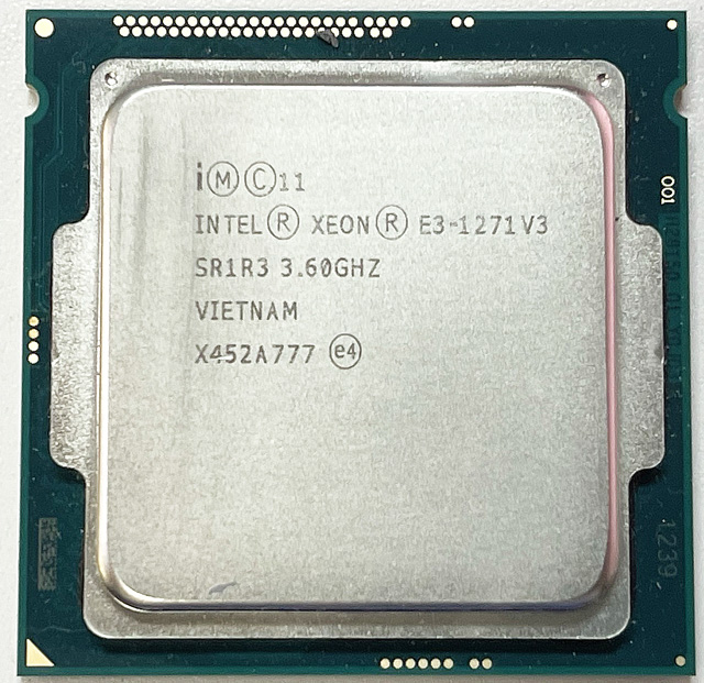 楽天市場】中古 PCパーツ □ CPU □ Intel XEON E3-1226 v3 □ 第4世代