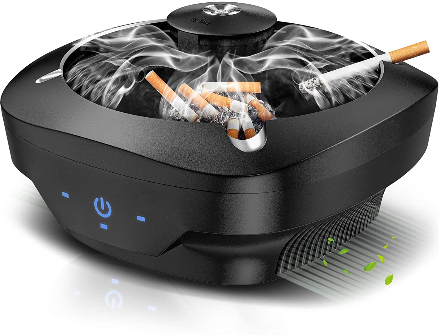 楽天市場】灰皿 スマート空気清浄機 脱臭機 超強い吸引力 卓上 イオン