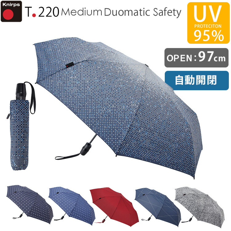 楽天市場】Knirps Big Duomatic Safety（Black）（クニルプス