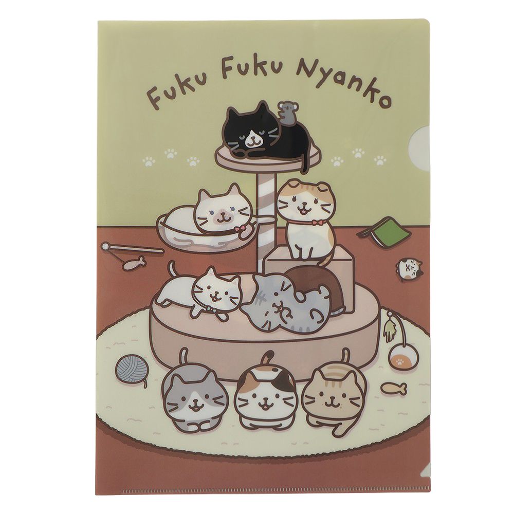 楽天市場】にゃんにゃんにゃんこ A4クリアホルダーセット あのころの