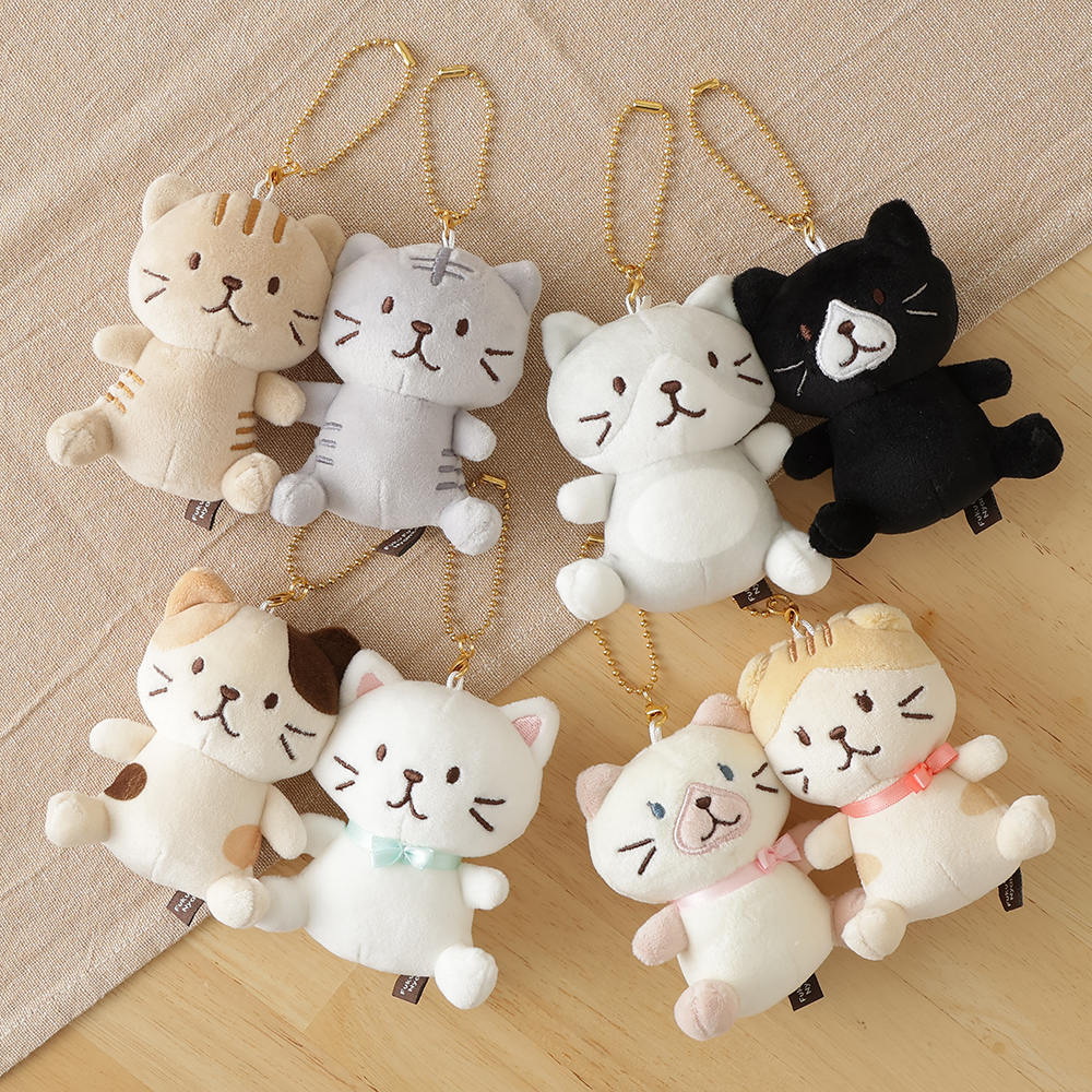 楽天市場】ふくふくにゃんこ チャチャ丸満腹キーホルダー
