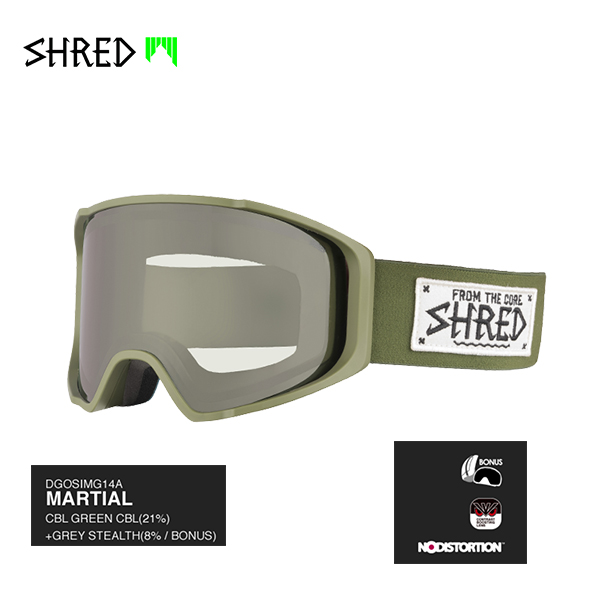 楽天市場】SHRED シュレッド SIMPLIFY シンプリファイ ゴーグル GOGGLE 