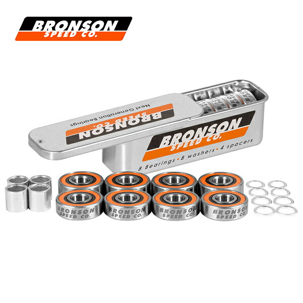 BRONSON ブロンソン BEARING RAW シールドレスベアリング Amazon.co.jp: BRONSON ブロンソン スケボー ベアリング BRONSON