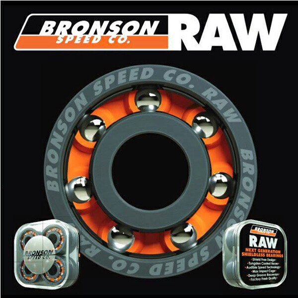 BRONSON ブロンソン BEARING BEARINGS ベアリング RAW スケートボード 有名なブランド