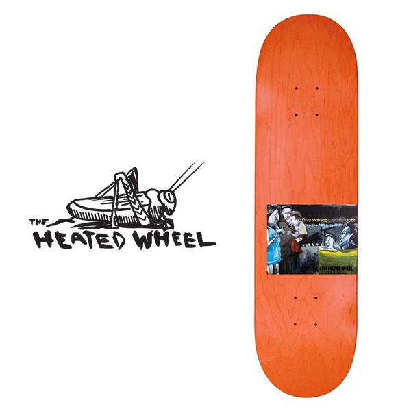 HEATED WHEEL 8.0 デッキ　team model 楽天市場】HEATED WHEEL DECK ヒーテッドウィール デッキ TEAM