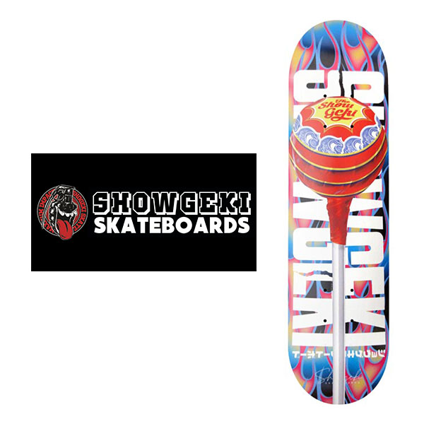 Showgeki Skateboards 新品キッズデッキ6.87 Showgeki Skateboards 新品キッズデッキ6.87