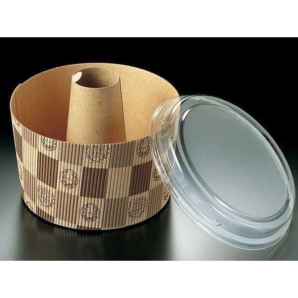 100枚入 エンブレム茶 シフォンカップ シフォン型 紙製 焼型 シフォンケーキ 型 15cm 送料無料 お菓子作り 手作り 製菓用品 シフォンケーキ シフォンカップ 調理 製菓道具 ケーキ型 シフォンカップ 蓋付き 型 100枚入 ベーキングカップ ケーキ型 15cm シフォンケーキ 紙
