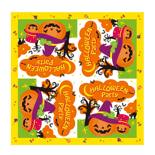 楽天市場 ペーパーナプキン 33 0cm角 ハロウィンパーティ 枚入 紙ナプキン おしゃれ 柄 かわいい デコパージュ ホームパーティー Pt376 製菓グッズのお店 ペーストリート