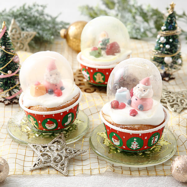 楽天市場 ポイント5倍 マラソン期間限定 ラウンド マフィンカップ クリスマスボール 10枚入 マフィン型 カップケーキ ケーキカップ ベーキングカップ 日本製 紙型 使い捨て 紙 紙製 焼型 プレゼント お菓子作り 手作り 製菓用品 Xr31 10 製菓グッズのお店 ペー
