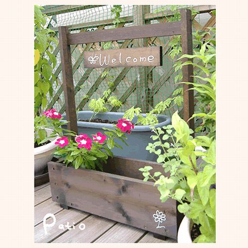 楽天市場】荷車のプランター オーナメントオブジェ【エイジング