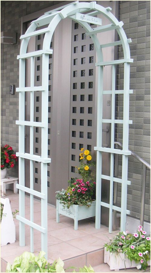 ガーデンアーチ　ローズアーチ　エクステリア　木製 楽天市場】ガーデンアーチ 大 木製 バラ 薔薇 : ガーデニング＆雑貨Patio