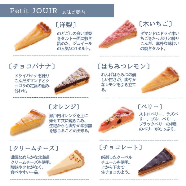 8個入り【ホワイトデー】笑顔になるタルト【お急ぎOK】かわいいタルトの詰め合わせ誕生日ホワイトデーひなまつりお祝いプレゼントギフトに最適喜んでもらえた!と好評です。彩りがとてもきれいなプチタルトの詰め合わせ8種類のタルトを詰め合わせました