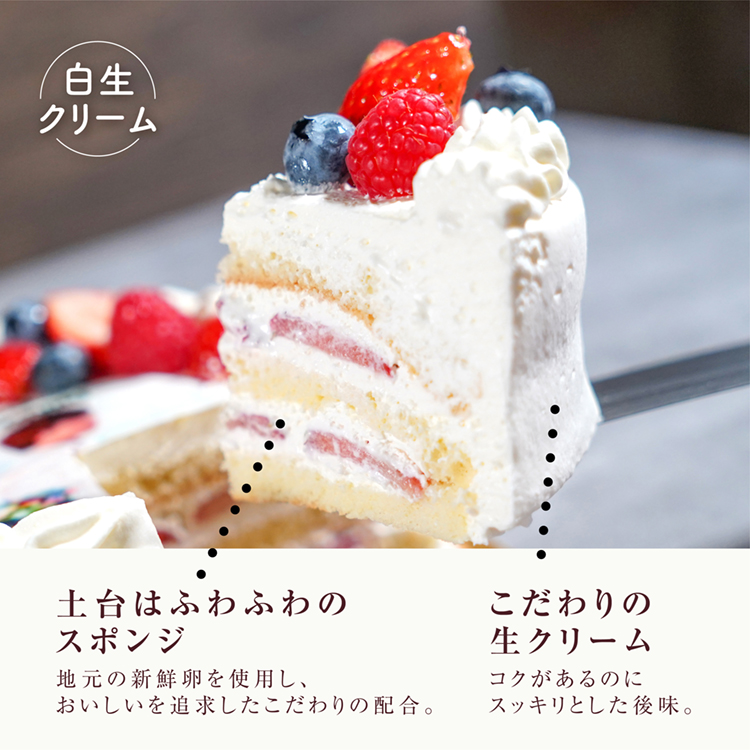 送料無料 マラソン期間中ポイント10倍 誕生日 プリント ４号 １２cm 思いを込めた メッセージ入り ケーキ バースデー 記念日 写真 お祝い