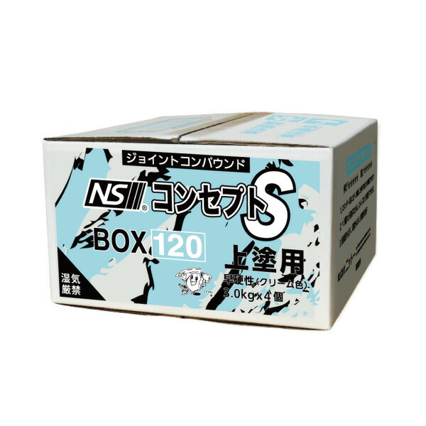 楽天市場】NS Ｖ ＭＩＸ６０（ブイミックス） 12kg箱（3kg×4／箱）[ 下塗用 内装 ニットー パテ 石膏ボード クロス 壁紙 下地 補修 ]  : 住まいのパティシエ