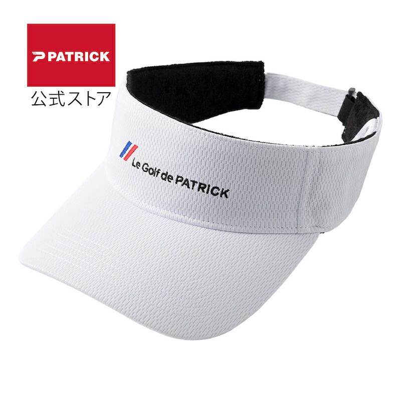 Patrick パトリック Sunvisor ブラック 222 7 ゴルフ サンバイザー アパレル メンズ レディース ユニセックス 59 Off