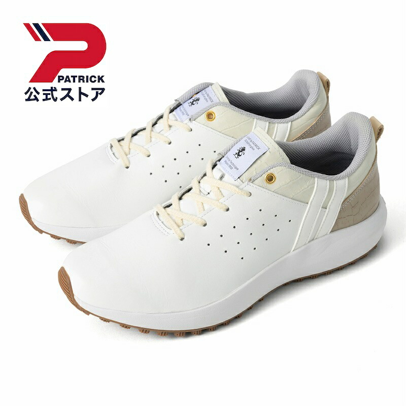 【公式】 PATRICK パトリック CHATEAU-CP/CR シャトー カップ クロコ ゴルフ 日本製 ゴルフシューズ シューズ 靴 メンズ レディース ユニセックス ローカット レザー 革 グリップ スパイクレス カジュアル シンプル｜PATRICK 公式 店