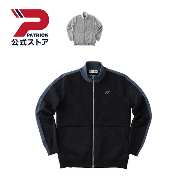 【公式】 PATRICK パトリック L アモッサニットブルゾン レディース ゴルフ スポーツ アパレル ブルゾン アウター トップス 服 ゴルフウェア ポリエステル ニット ストレッチ 伸縮性 軽量 シンプル
