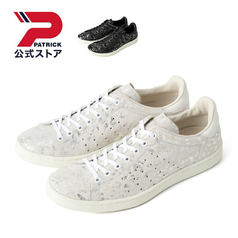 【公式】 パトリック PUNCH-MOYA パンチ モヤ ｜ 日本製 スニーカー シューズ 靴 ユニセックス メンズ レディース ｜ ローカット カジュアル シンプル おしゃれ きれいめ レオパード ホワイト ブラック 白 黒