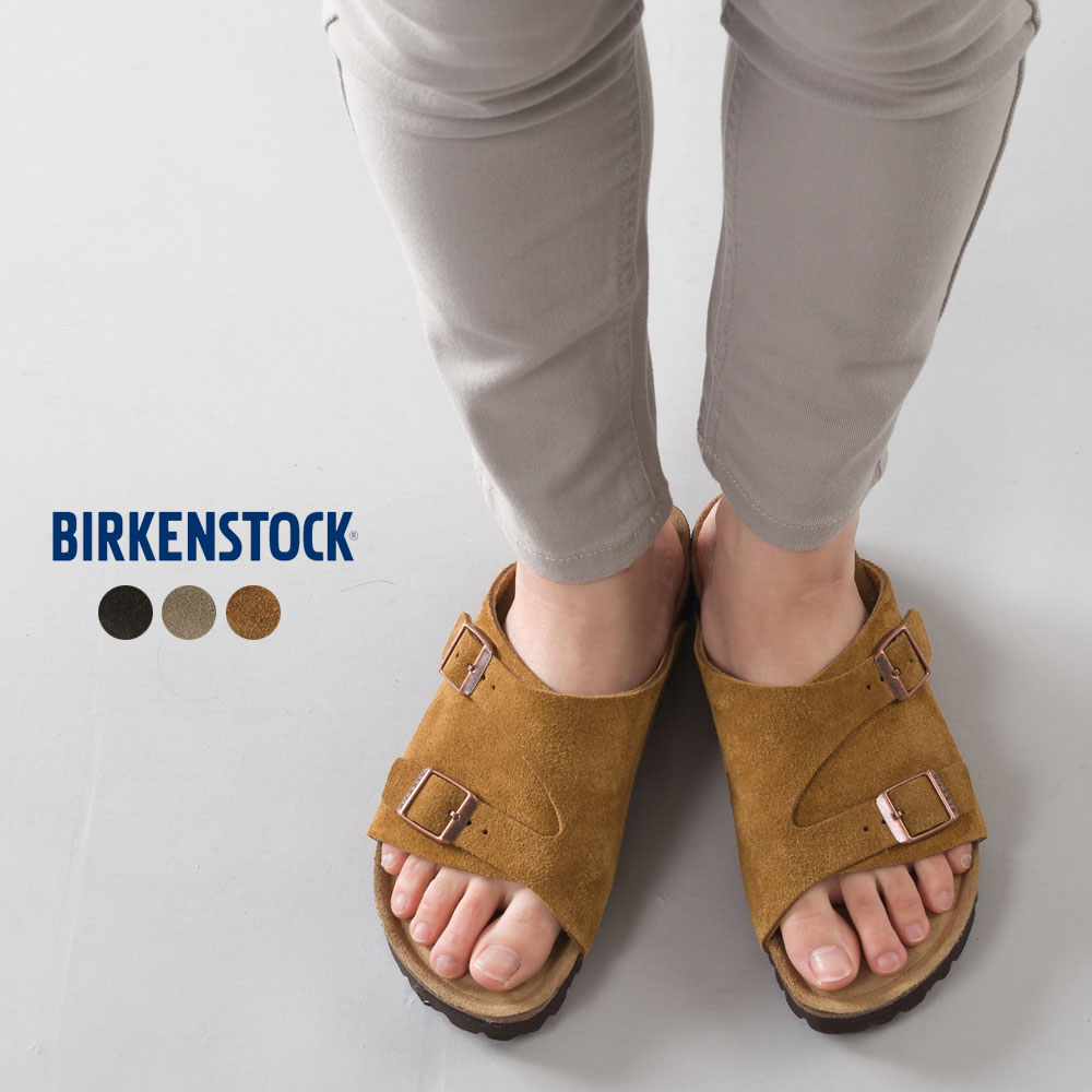 楽天市場 ビルケンシュトック Birkenstock Zurich Soft Footbed Suede Leather チューリッヒ ソフトフットベッド レギュラー スウェード レザー ブランド ベルトサンダル Etfil エトフィル