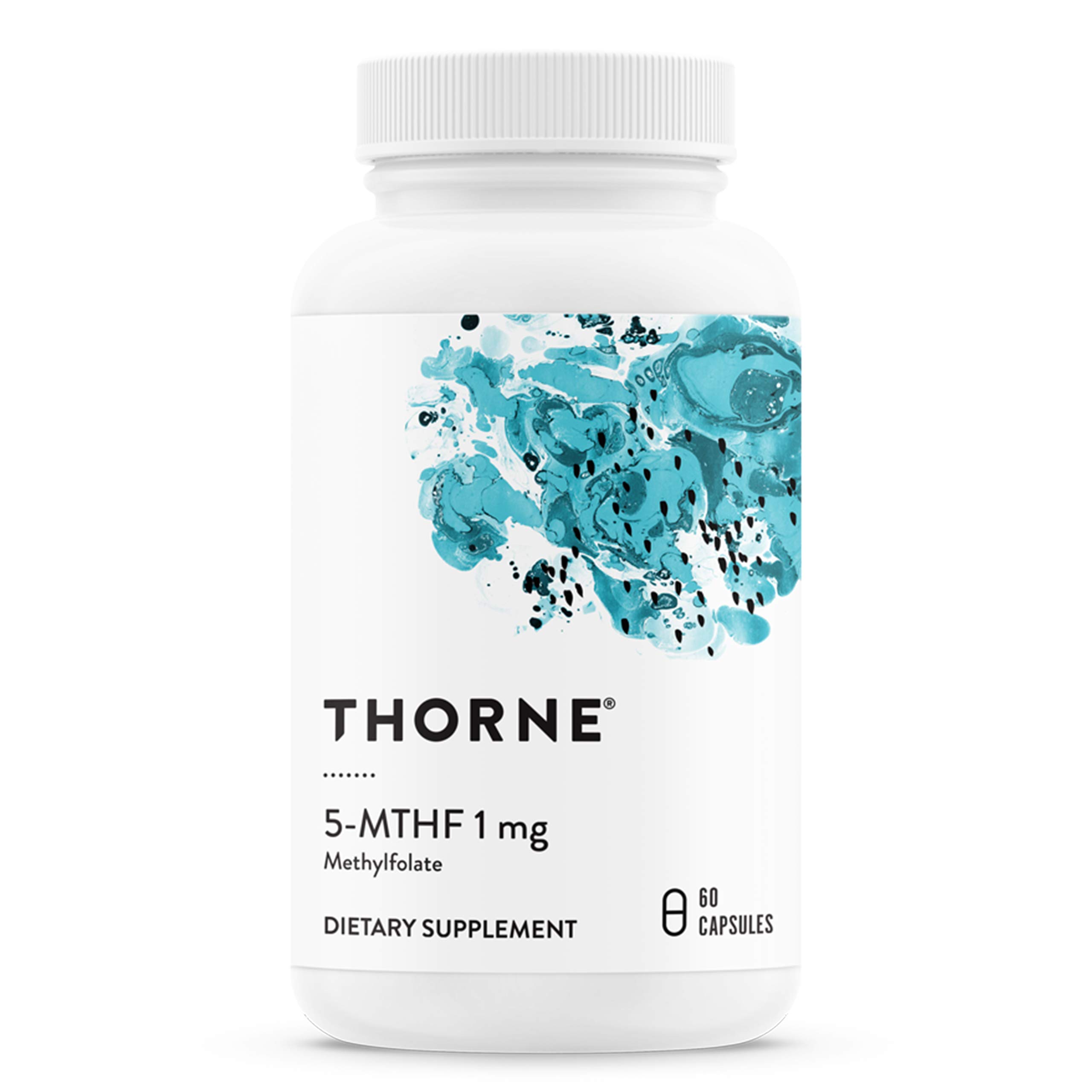 Thorne (ソーン) 葉酸サプリメント 5-MTHF 1mg メチル葉酸・活性型ビタミンB9配合 カプセル 60粒