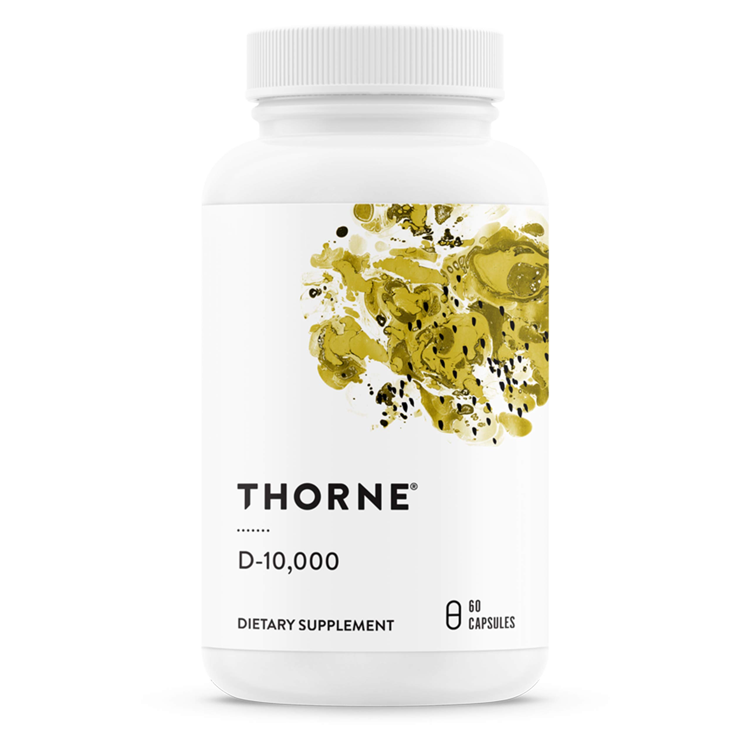 Thorne (ソーン) ヴィタミンD加えること ヴィタミンD-10,000  10,000IU 太陽の光不完全さの方に 宇宙カプセル 60粒