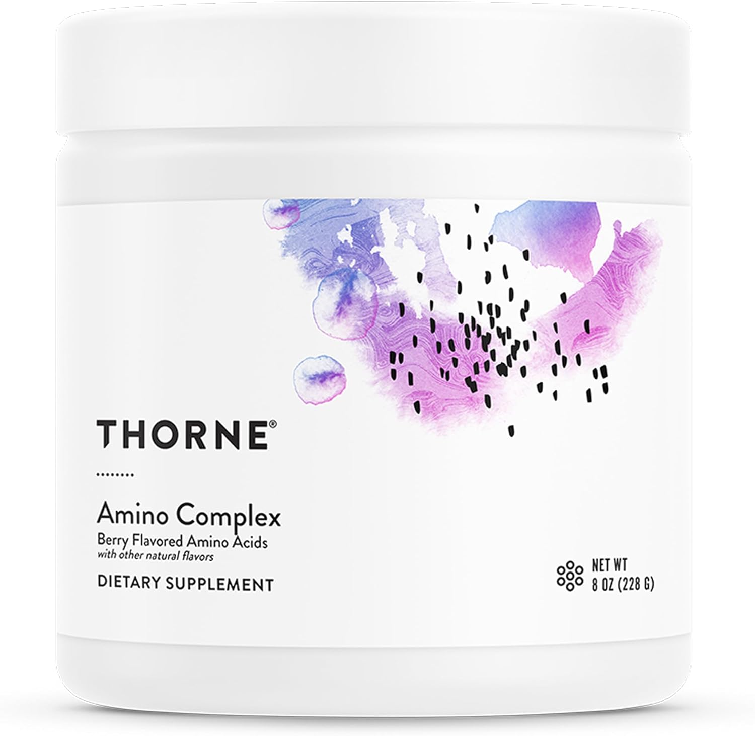 Thorne (ソーン) アミノ酸加えること アミノコンプレックス 木ノ実味わい  EAA・BCAA練り合わせる 黒色火薬 227g (8薬局衡オンス)