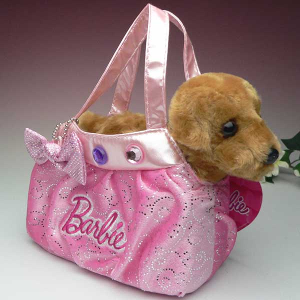 楽天市場 ぬいぐるみ 犬 トイプードル プードル Barbie バービー Fancy Pals ファンシーパルズ 3歳 4歳 5歳 6歳 用 プレゼント 子供 女の子 バレエ 子供バッグ パールパティ