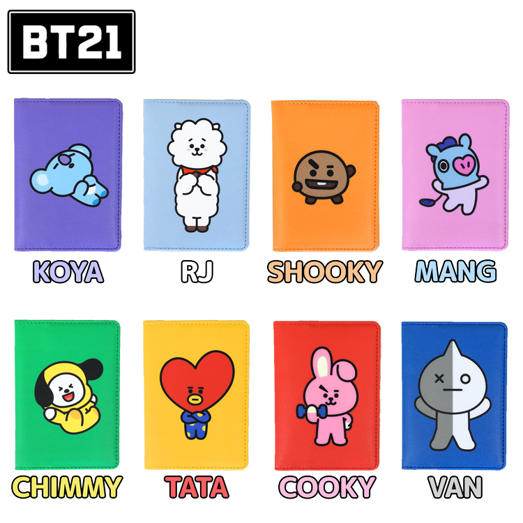 楽天市場】【BT21】 カードケース【LINE FRIENDS】 KOYA RJ SHOOKY