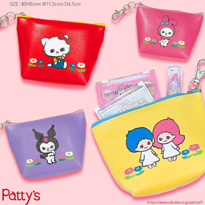 サンリオ　スイマー　ポーチ sanrio スイマーxサンリオキャラクターズ グッズ 旅行ポーチ