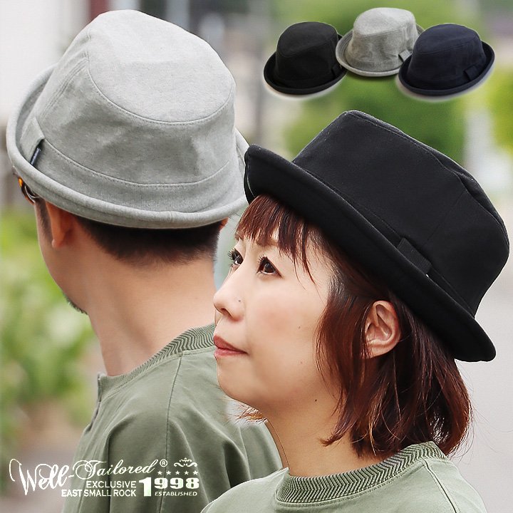 楽天市場】Well-Tailored/ ウェルテイラード SWEAT PORKPIE HAT