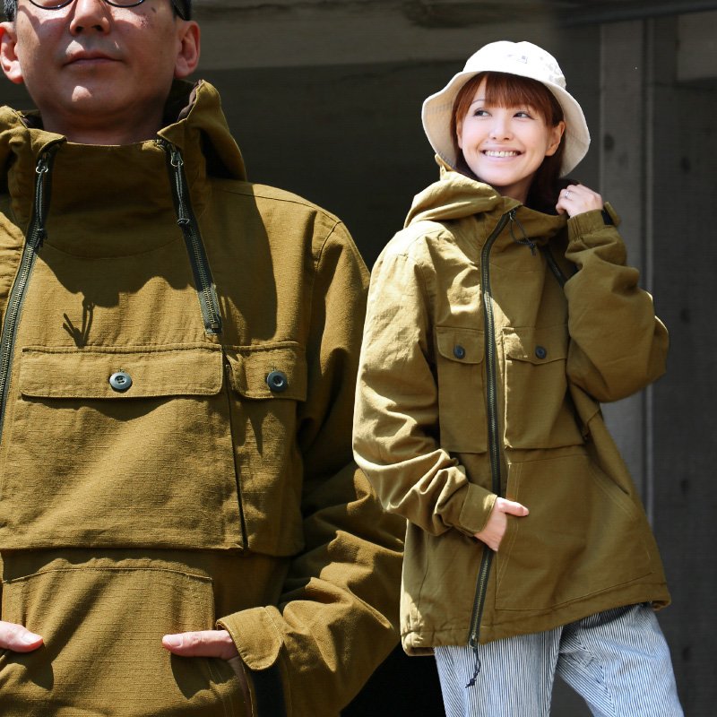 人気急上昇 コート ジャケット アノラック クリフメイヤー Mayer Kriff 50代 冬40代 秋 メンズ レディース キャンプ Hinoko 難燃加工 コットン スタンドネック 長袖 マウンテンパーカー ジャンパー ジャケット アウター パーカー Dgb Gov Bf