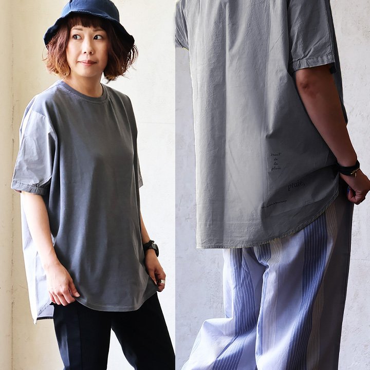Tシャツ 5分袖 前後2WAY レディース お尻隠れる 薄手 通気性 涼しい 夏 夏服 体型カバー PATY パティ Blucielo ブルチェーロ 楽天市場】Tシャツ 5分袖 前後2WAY レディース お尻隠れる 薄手