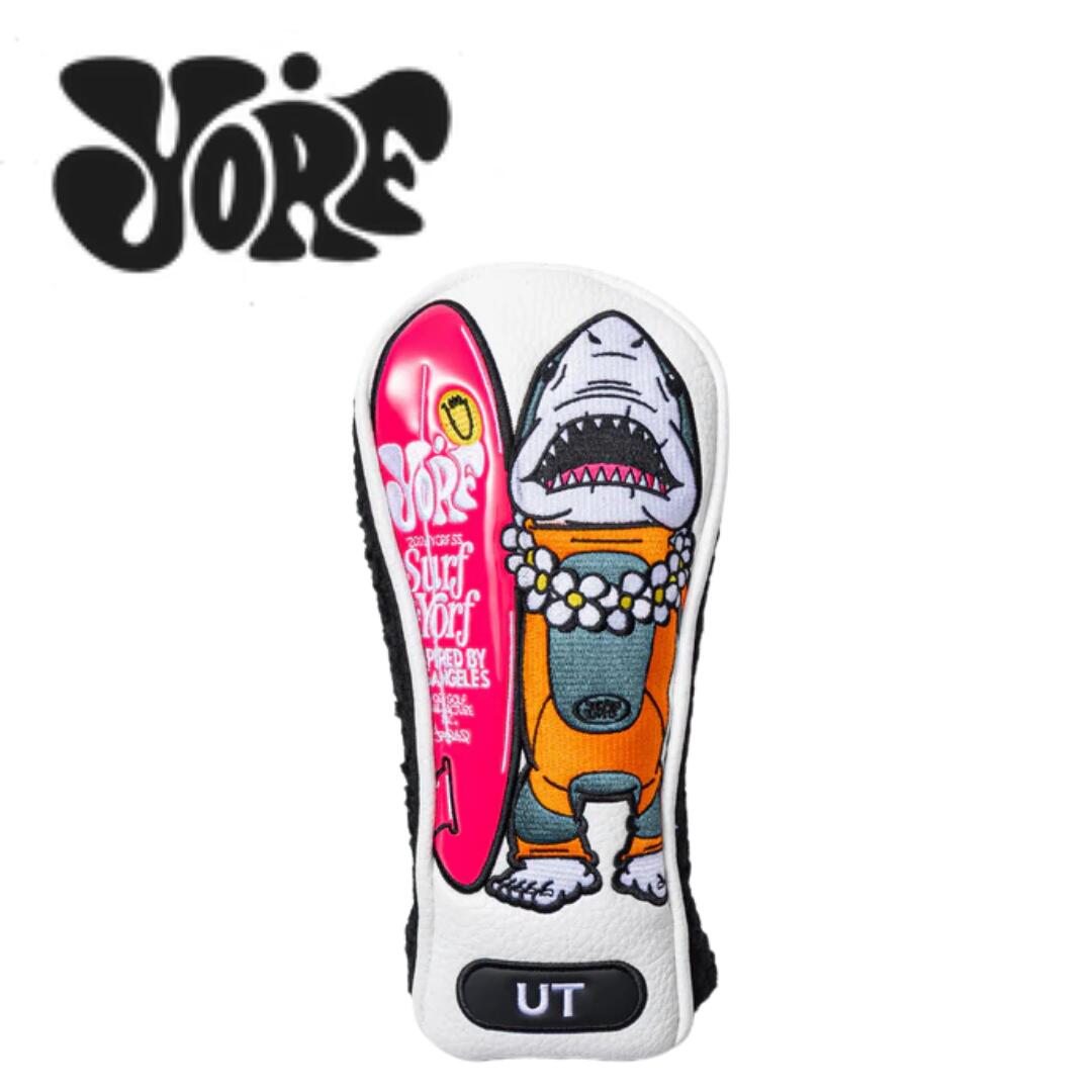 【送料無料】 YORF ヨルフ シャークUTヘッドカバー メンズ レディース ゴルフ ユーティリティ 合成皮革 ギフト プレゼント 1086192306|Pauls for green