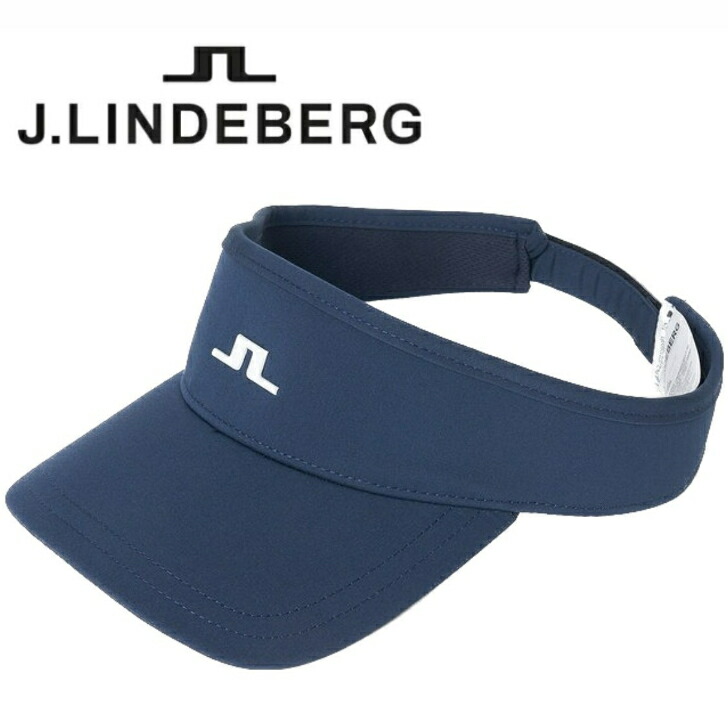 【送料無料】 J.LINDEBERG Jリンドバーグ メンズ レディース ユニセックス ゴルフグッズ サンバイザー バイザー アジャスター調節 冷却汗止めバンド 通気性 軽量 シンプル 073-58310 073-57806