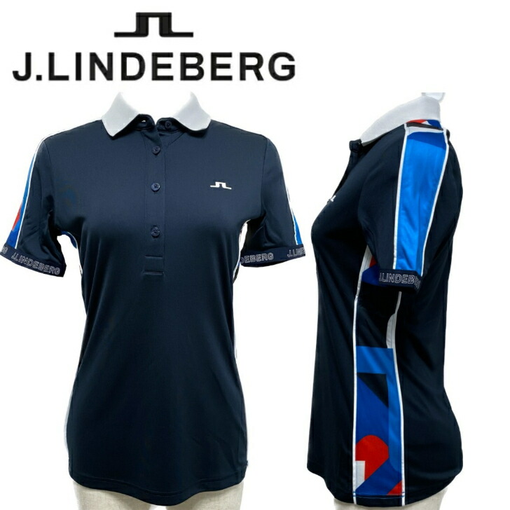 【楽天市場】sale！ J Lindeberg Jリンドバーグ レディース ゴルフウェア ポロシャツ 半袖シャツ ストレッチ性 速乾性 通気性 38 40 S M 送料無料 072 28445