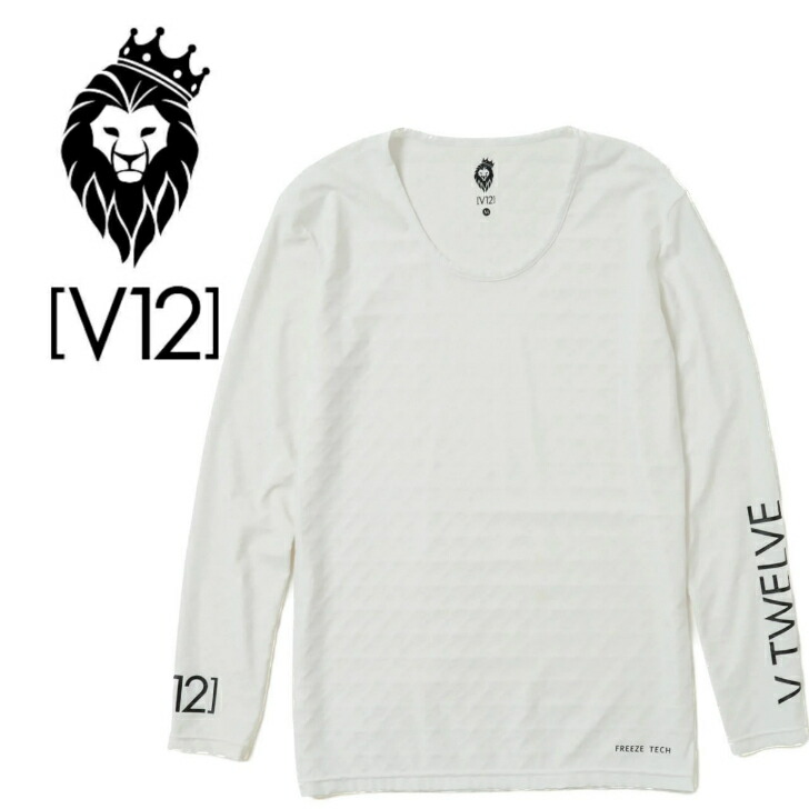 【貨物輸送無料】 V12 ブイトゥエルブ メンズ ゴルフ ゴルフ御召しもの 冷やりとした 肌付き UVとり捨てる 伸ばすこと性 当たること冷感 UVとり捨てる U素っ首 猛暑打つ手 S/M/L/XL/LL/XXL  V122310-CT26
