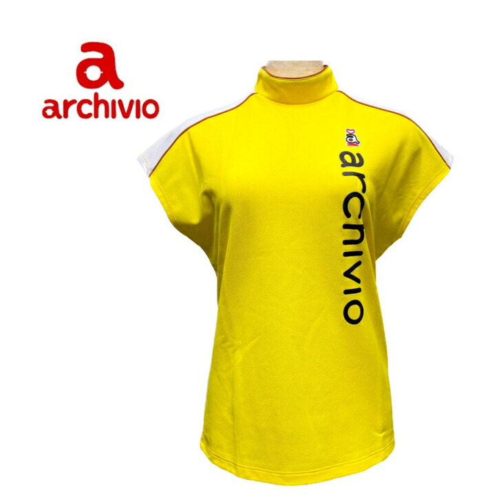 【送料無料】 50％OFF！OUTLET！ archivio アルチビオ モックネックシャツ レディース ゴルフ ゴルフウェア プルオーバー UVカット ストレッチ 吸汗速乾 A159514 メール便対応 SALE セール｜Pauls　for　green