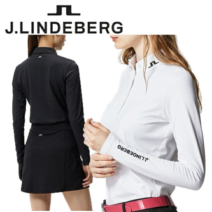 【送料無料】 40％OFF！ J.LINDEBERG Jリンドバーグ レディース ゴルフウェア ポロシャツ 長袖ポロ リブ襟 ストレッチ性 伸縮性 速乾性 裏起毛 快適 シンプル XS/S/M 36/38/40 07229913 072-29913 セール SALE｜Pauls　for　green