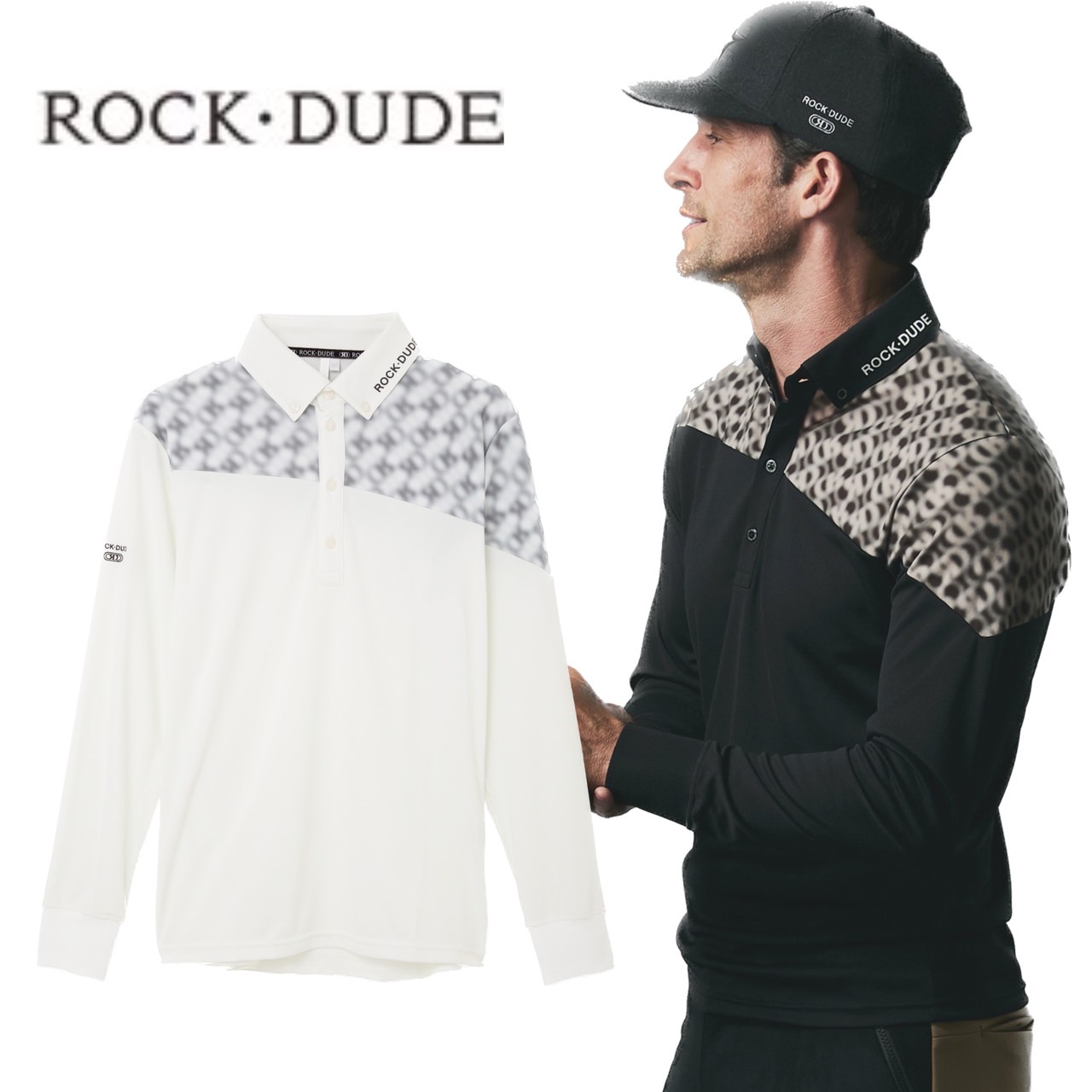 【送料無料】 ROCK DUDE ロックデュード メンズ ゴルフウェア ポロシャツ 長袖ポロ シャツ ストレッチ 汎用性 ドライタッチ M/L 11-140105 SALE セール｜Pauls　for　green