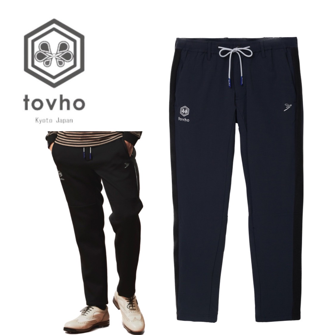 【貨物輸送無料】 tovho トヴホ バックフリースパンツ メンズ ゴルフ御召しもの 酉の方角予防医学 合わせる能力のある テーパード 伸ばすこと 保温 か細い M/L 02/03  21-440105